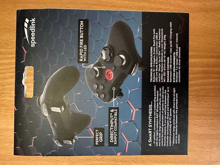 Геймпад безпровідний, джойстик, Wireless - for PC/OLED/PS SL-650110-BK