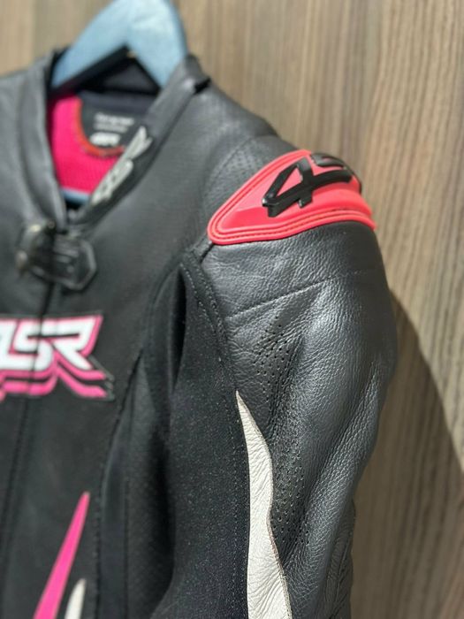 Kombinezon skórzany 4SR RR  Lady Pink roz. 34