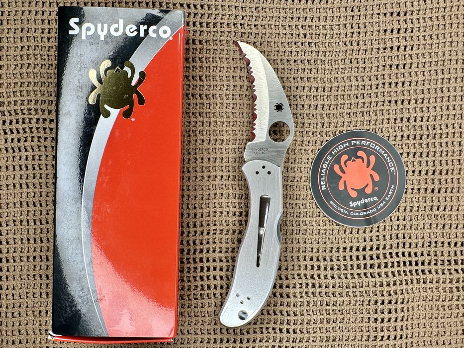 Легендарий Spyderco Harpy C08S VG-10 made in Japan