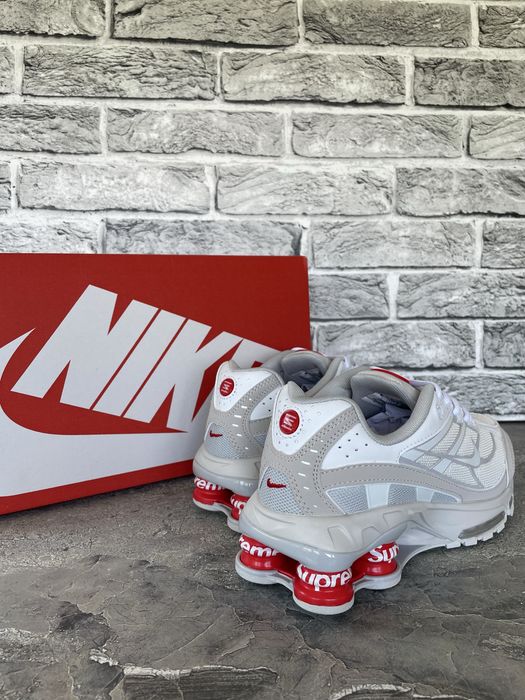 Кросівки Nike Shox Ride 2 x Supreme White | Nike Shox | Найк Шокс білі