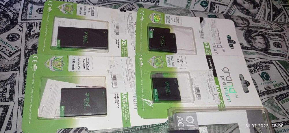 аккумулятор к телефонам