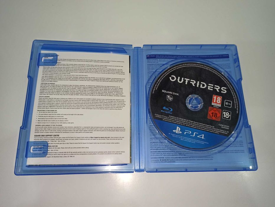 ps4 OUTRIDERS DAY ONE EDITION postacie mówią po polsku