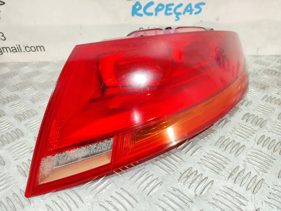 Farolim Direito Traseiro Trás Original Audi TT 2 II Mk2 8J 8J3 Coupe
