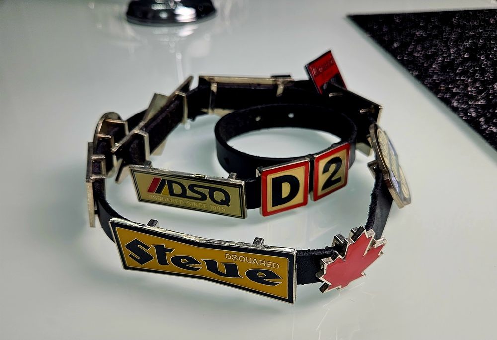 Pasek Dsquared2 dl 120 cm