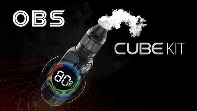 Atomizador OBS CUBE pouco uso sem riscos sem detalhes !!!