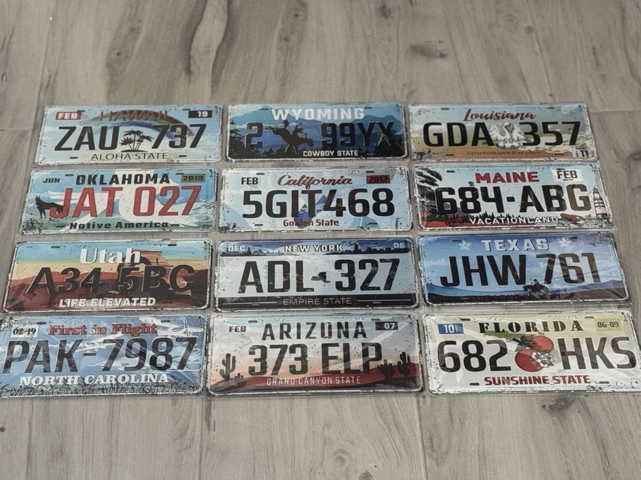 Декор номера Сша ( сувенір). Доставка.