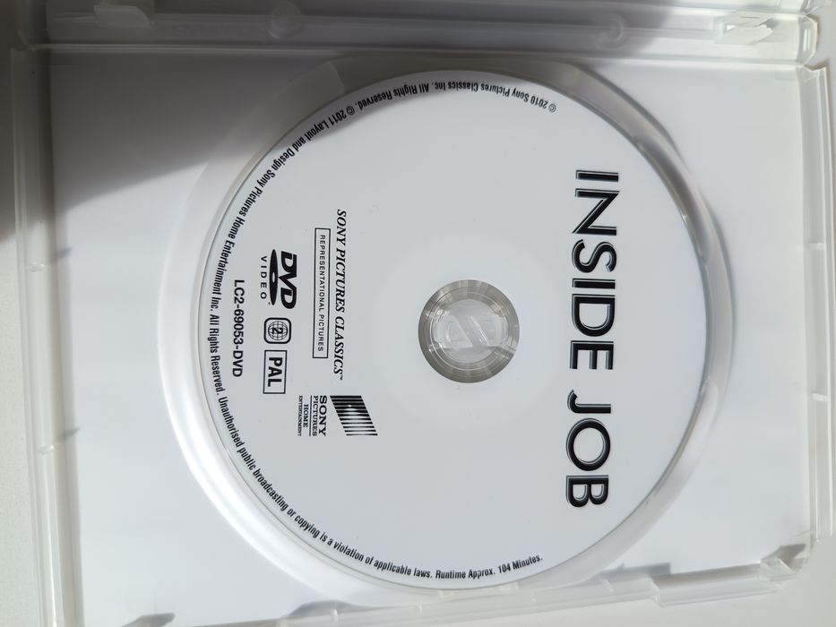 DVD inside job.    .