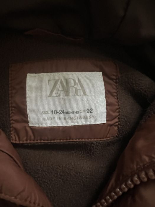 Kurtka pikowana wodoodporna dziecięca zara 92