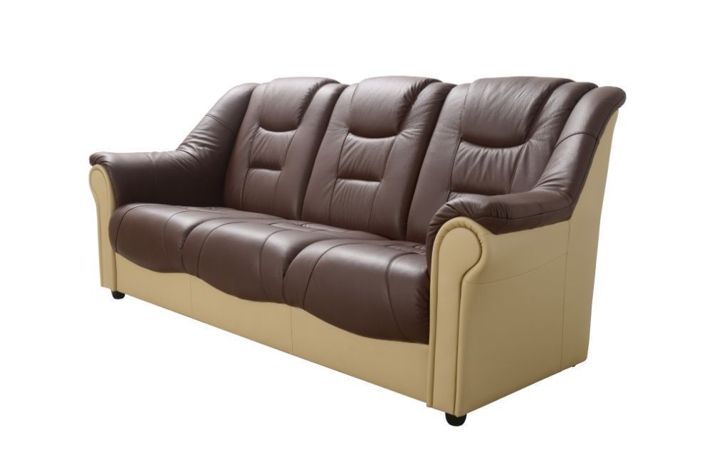 Kanapa ze skóry naturalnej wersalka "KAROL" skóra naturalna PRODUCENT