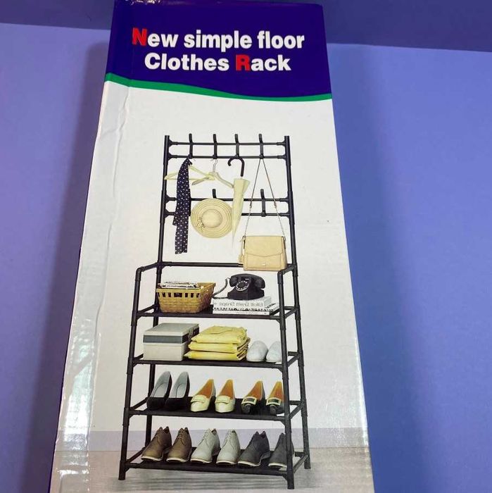 Стойка вешалка для одежды и обуви