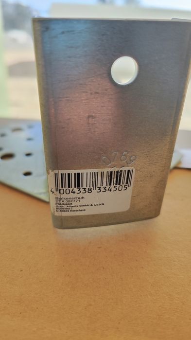 Suporte em L galvanizado 30 unidades