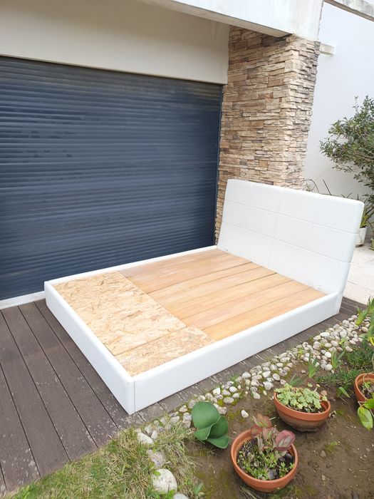 Cama de casal XXL completa