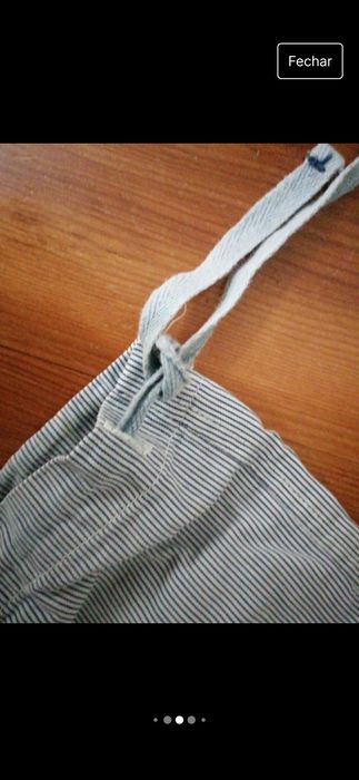 Calções riscas Massimo Dutti 13 /14 anos