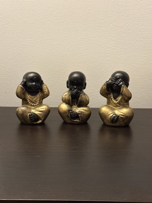 Elementos Decorativos - Não Vê, Ouve e Fala