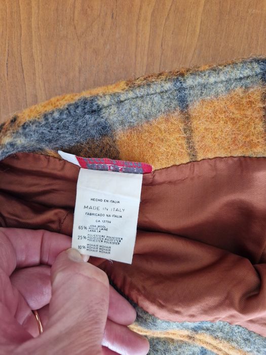 Saia "Stefanel", Made in Italy, 65% lã, 42