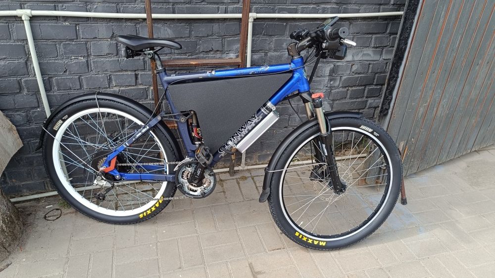 Продам електровелосипед двопідвіс