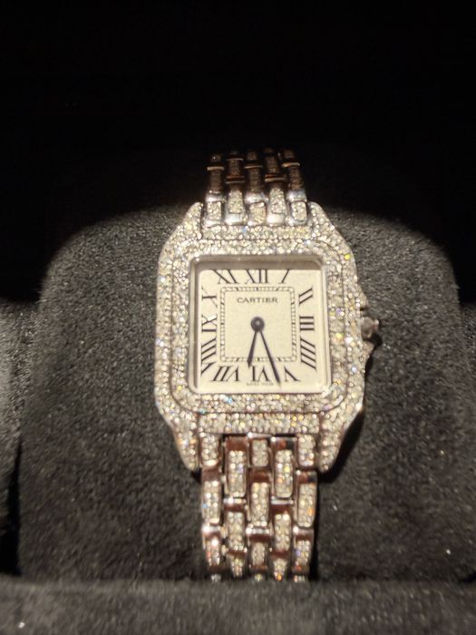 Zegarek cartier Panthera Pantera iced out 2025