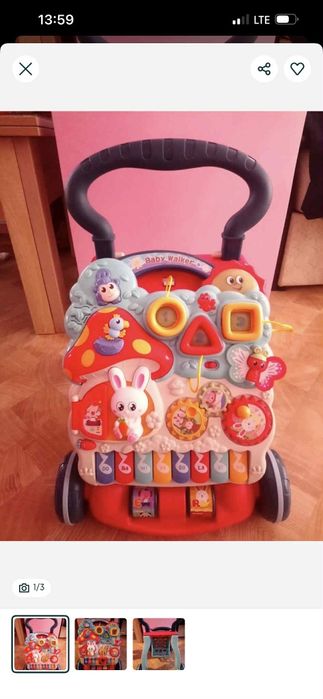 Ходунки каталка walker baby