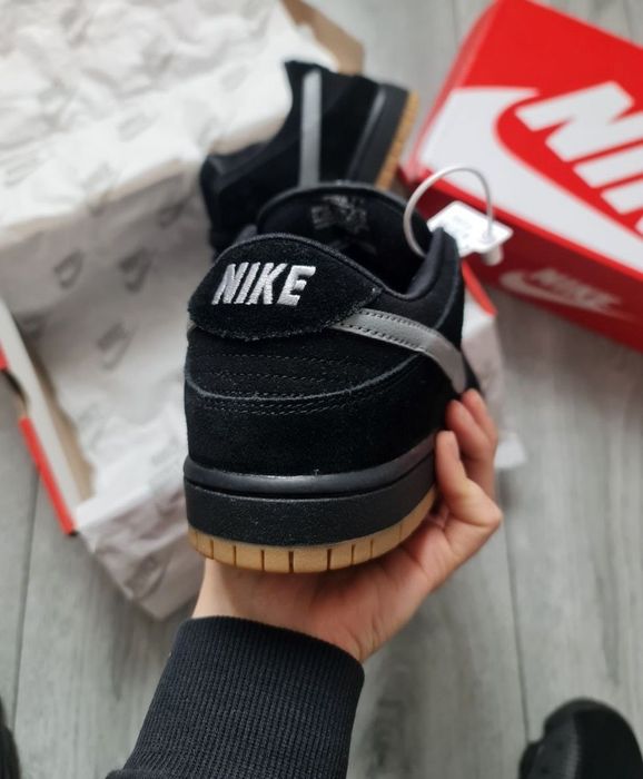 !БЕЗ Передплат! Кросівки Nike SB Dunk Low Black Gray Fog | данки