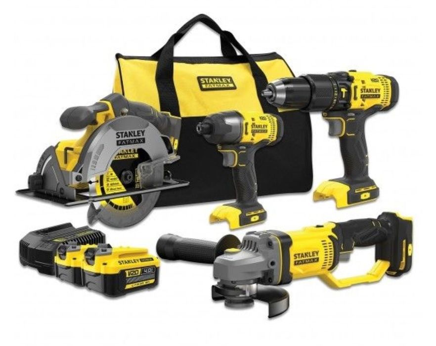 Kit 4 Maquinas com 2 Baterias 4Ah