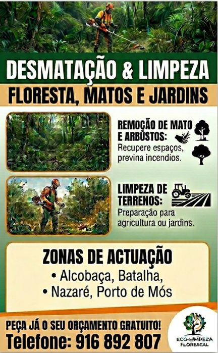 Desmatação  e Limpeza de Terrenos