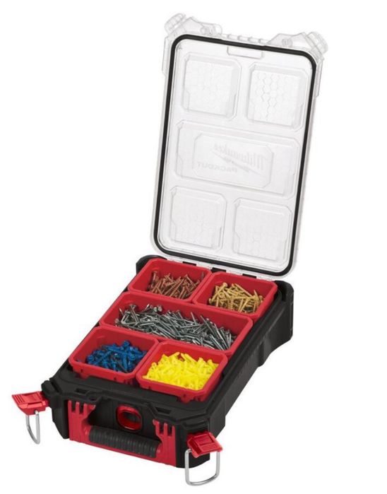 Органайзер, ящик компактний PACKOUT 380х250х120 MILWAUKEE (4932464083)
