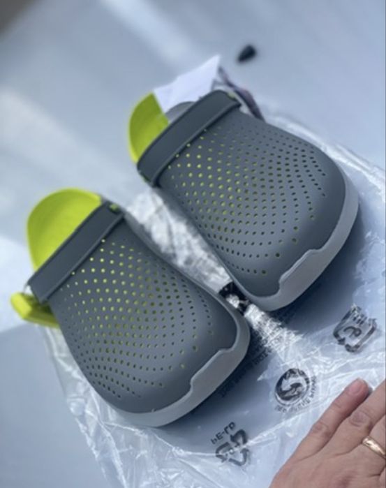 Крокси Crocs  LiteRide,сабо чоловічі, наявність 42 і 44