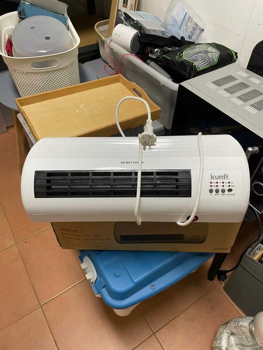 Aquecedor de Parede Kunft – 2 Unidades (1 Novo na Caixa, 1 Usado)