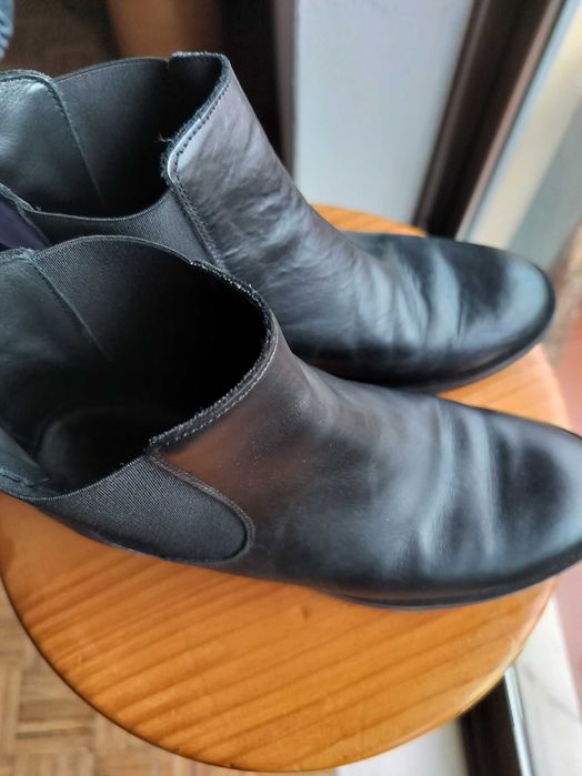 Botas de couro n 35