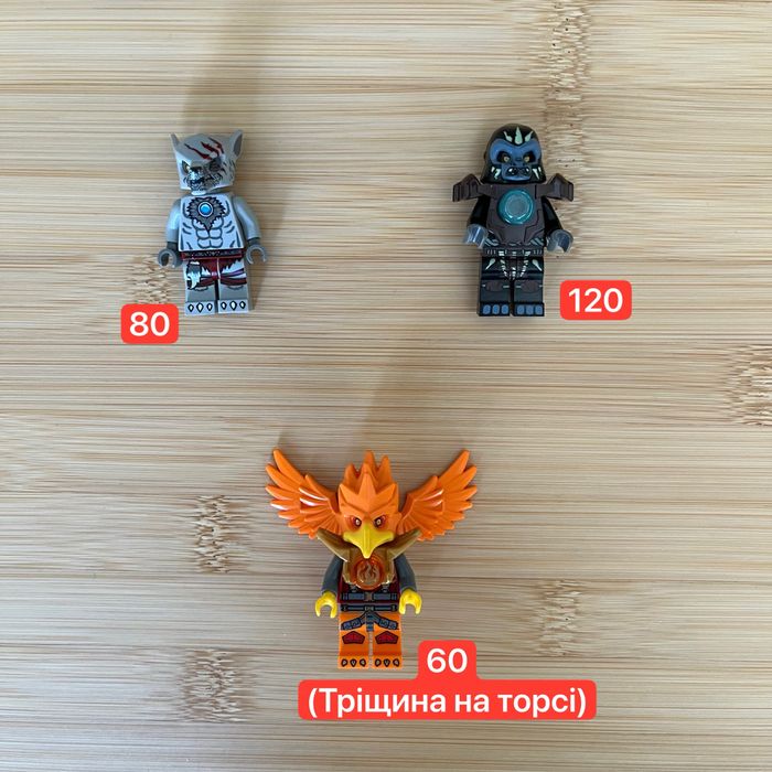 Фігурки Лего Ninjago, Star Wars, Marvel, Castle, CMF, Chima