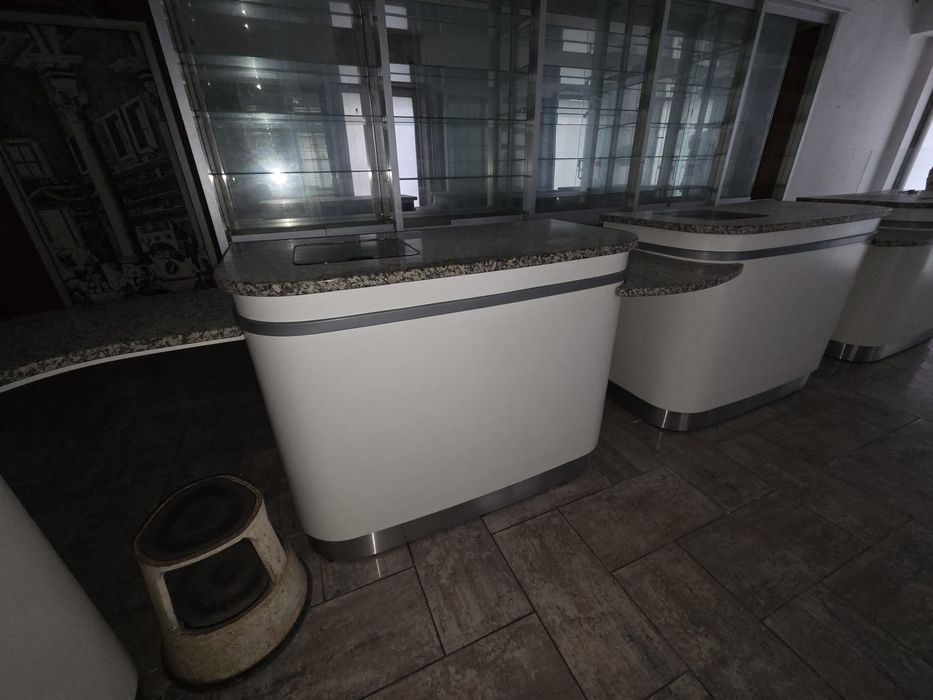 Balcão para negócio