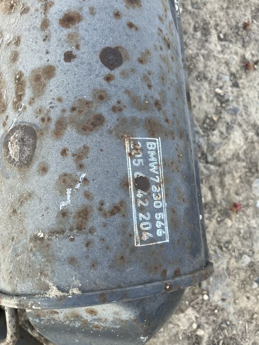 Wydech tlumik koncowy srodkowy bmw e39 528i 2.8i m52tu