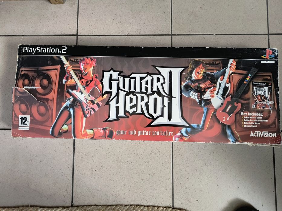 Guitar Hero 2 Gitara + Gra PlayStation 2