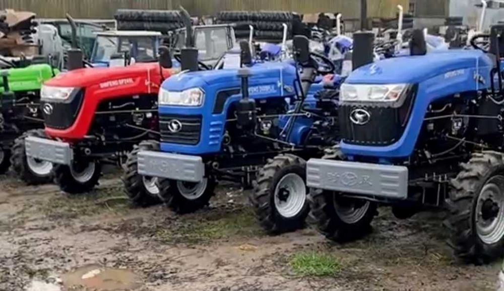 Мінітрактор Шифенг 244B 4x4 новий капот трактор Шифенг