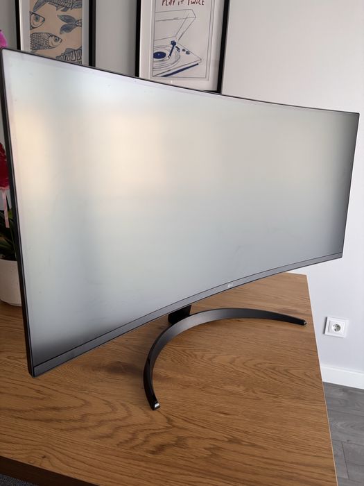 Monitor LG UltraWide Curvo 34” – 34WR50QK-B – WQHD