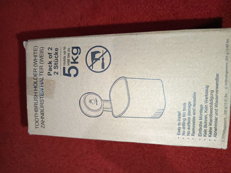 Organizery na szczoteczki do zębów