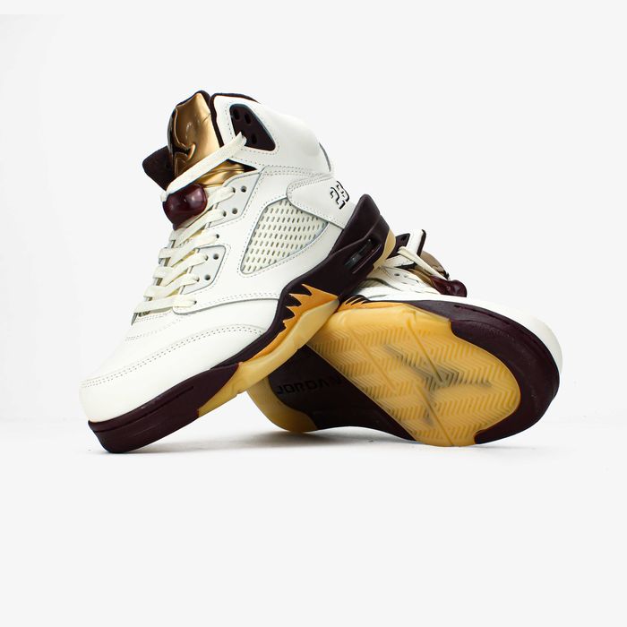 Мужские кроссовки Nike Air Jordan Retro 5 "Golden Ticket" 41-45