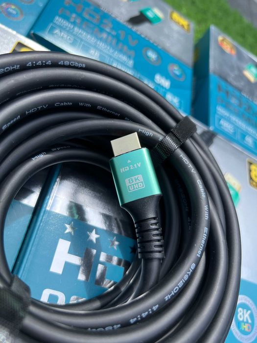 Кабель HDMI - HDMI V2.1  8K 48Gbps  10 метрів