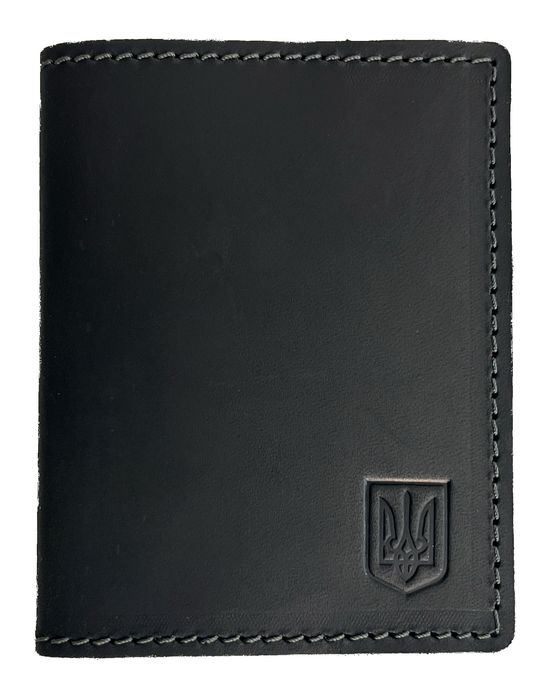 Обкладинка посвідчення офіцера ЗСУ opo1(3) чорна