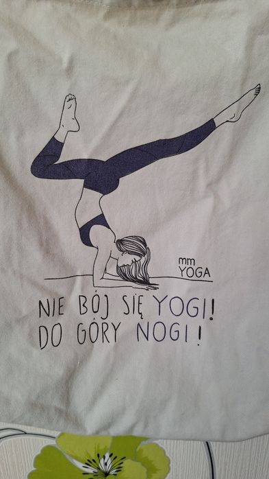 Torba torebka na ramię bawełniana mm joga