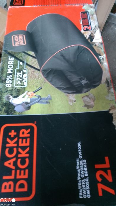 Black deckers plecak na liście