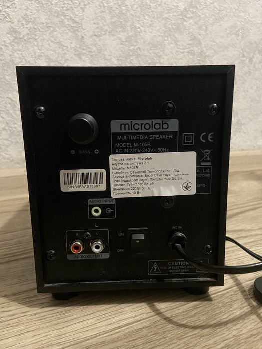 колонки microlab m-105r