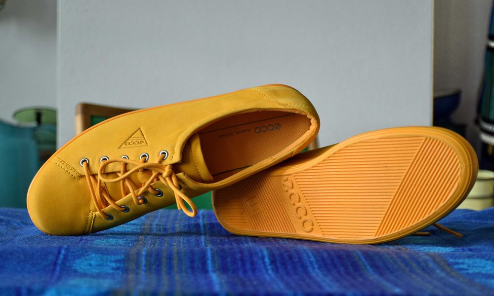 Buty ECCO damskie 41 żółte