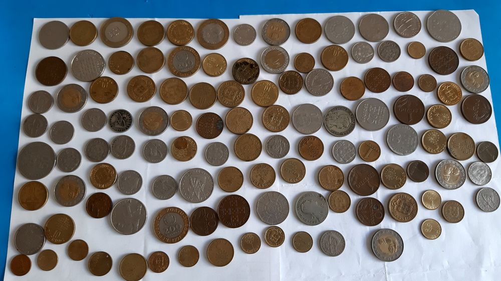 Moedas portuguesas antigas