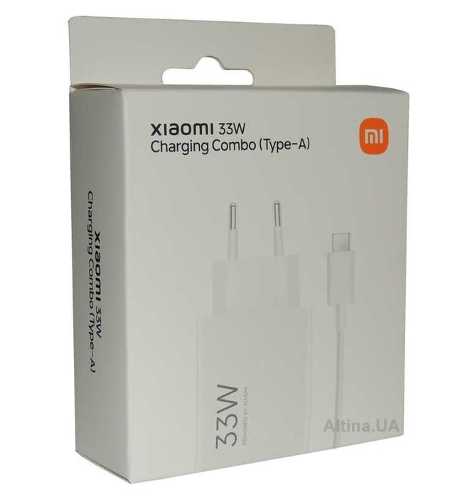Комплект зарядного пристрою Xiaomi 33W, оф. гарантія 6 міс.