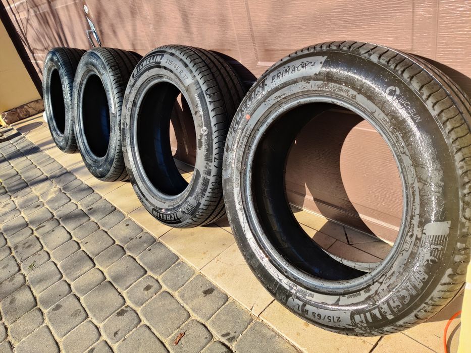 Nowe letnie  opony Michelin Primacy 4. Rozmiar 215 /65R/17