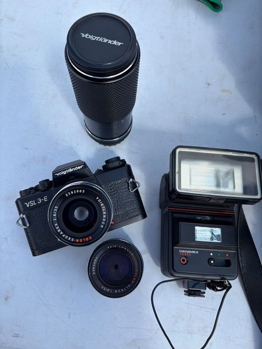 Na sprzedaż zestaw fotograficzny Voigtländer VSL 3-E.