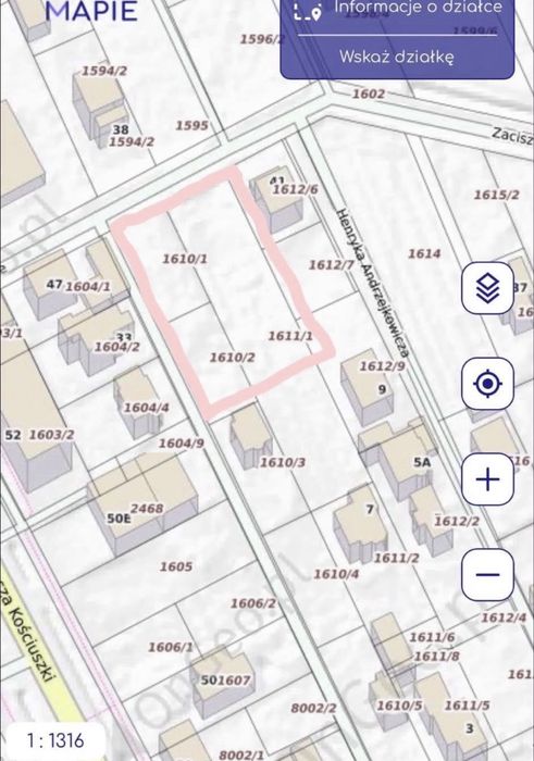 Działka narożna komercyjno-usługowa 2500 m² | Centrum Garwolina | Prąd | 2 wjazdy | Ogrodzona; 30 m od głównej ulicy miasta - Widok 3