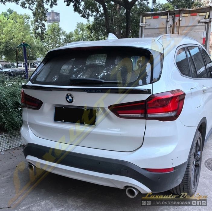 Спойлер для BMW X1 F48 лезвие дактейл накладка