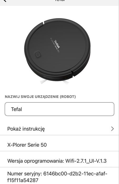 iRobot Tefal xplorer serie 50